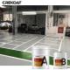 3mm Water Based Epoxy Floor Coating Low Maintenance Withstands Heavy