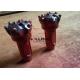 7-15 Bar Air Pressure CIR130 	DTH Drill Bits For Drilling Hole Flat Face Type