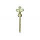 Cross Shaped Decoration Screw In Coffin , Zinc Coffins And Caskets Accessories