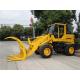 China Famous Brand ET920 Front Wheel Loader With Hay Fork Grass Loader With Grapple