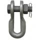 Overhead Hot Dip Threaded Rod Clevis Silver Color Electric Link Fittings