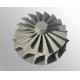 vacuum investment casting High temperature nickel base alloy turbo wheel  raw casting machining