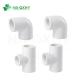 OEM PVC UPVC Sch40/80 Plastic Elbow Pipe Fittings for Water System 1/2 4 Equal
