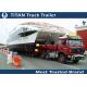 100 Ton Steel HG60 Heavy haul lowboy trailer , heavy semi boat trailer for yachts