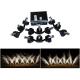12 Cues Channels Pyro Stage Wireless Remote Control Round Cold Fountain Fireworks Firing System For Christmas Celebration Party