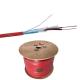 UL1424 Power Limited 2 Core Fire Alarm Circuit Cables 0.8mm with Al/Foil Shielding
