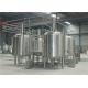 15bbl Four Vessel Micro Brewery Equipment Brushed Stainless Steel Surface