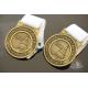 Distance Run Custom Made Kids Metal Marathon Medals , Despoke Gold Medallions