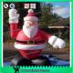 2m Christmas Event Decoration Inflatable Sana Claus Cartoon For Advertising
