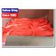 Orange 100 % Polyester Webbing Roll For Heavy Duty Lifting Sling