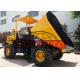 5 Ton Light Duty Dump Trucks 4WD Wheel Site Dumper Truck With Detuz Engine