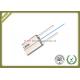 Indoor FTTH Fiber Optic Cable / FTTH Drop Cable With FRP Strength Member