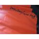 200D*300D /18*12 / 300G/SQ.M / Orange color PVC laminated tarpaulin sheet