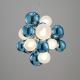Postmodern Glass Ball Chandelier Lighting Modern Luxury LED Hanging Light(WH-MI-449)