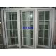 Sound Insulation UPVC Windows And Doors With 19mm Double Hollow Clear Glazing