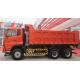 DongFeng Mining Dump Truck 6X4 Drive Model Red Color With 340HP Cummins Engine