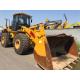 Used Construction Machinery Second Hand Wheel Loader Yellow Color