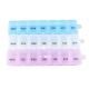 7 Days Weekly Pill Box Organizer PP Plastic Material Easy To Carry
