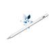 Silver / White Custom Color Active Stylus Pencil Compatible With Ipad