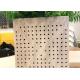 4.8Mm Melamine MDF Pegboard For Display Wooden Perforated Board