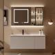 Modern Rectangle Sink Vanity Unit Cabinet Combo For Bathroom Restroom