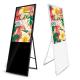 1080p 65'' 500cd/m2 Floor Standing Touch Screen Advertising LCD Kiosk Digital Signage