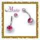 Fashion shining style tongue rings / navel body piercings jewellry for women BJ69