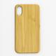 Premium PC Slim Carved Wood Mobile Phone Cases for Apple iPhone X