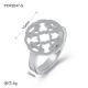 8 / 9 Size Stainless Steel Jewelry Rings / Ladies Fashion Jewellery