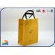 Matte Varnishing Stand-Up Kraft Paper Shopping Bags For Grocery