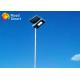 High Luminance Solar Powered Led Pole Lights For Swimming Pool / Basketball Court