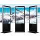 Portable Floor Standing LCD Poster Digital Signage Indoor LCD Kiosk For Shopping Mall