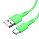 PVC 3m Type C USB Cables 12V-24V 2A Fast Charging Cable
