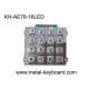 16 Keys Backlit Vandal Proof Access Keypad,  Metal Numeric Keypad