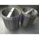 50 Micron Wedge Wire Sieve Filters Stainless Steel 316L Inside To Outside Type