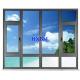 Water Proof Aluminum Casement Windows Environmental Protection Elegant Appearance