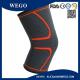 Ultra Flex Athletics Knee Compression Sleeve Support for Running, Jogging, Pain Recovery-Single Wrap