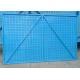 Fireproof Punching Movable Perimeter Safety Screens For Building Site