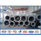 HDG Electrical Tubular Steel Pole High strength low alloy structural steels