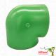 PPR 90 Degrees Elbow For Piping System PN25 DN160 High Temperature Resistance