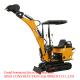 8.2kw 0.02CBM 0.8 Ton Hydraulic Crawler Excavator