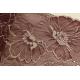 Knitted Stretch Double Galloon Lace 3D Appearance Blooming Flowers Pattern
