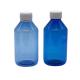 Custom Color 250ML PET Plastic Liquid Bottle Screw Cap and Color Option Included