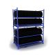 Light Duty Pallet Racking Foldable Plywood Collapsible Metal Tyre Wood Deck