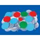 Blue Green Red PP Foam Foil Heat Induction Liner For Glass