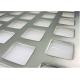 Square Hole 6mm Thick Small Hole Mesh Sheet Galvanized Steel For Fence