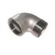 Casting Stainless Steel Pipe Fittings , Male / Female Stainless Steel 90 Degree Elbow