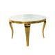 Wear Resistant Marble Top End Tables Lightweight High Performance