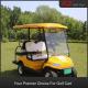 Custom 4 Seater Electric Sightseeing Golf Car Lithium Battery Lifted