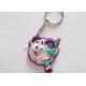 Personalized Custom 3D Soft PVC Rubber Keychains for Promotion Gifts, cute design live animal rubber keychain